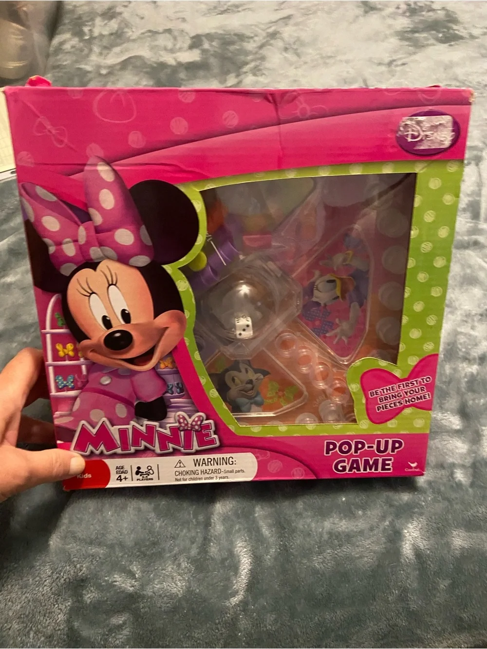 Disney Minnie Mouse Pink and Green Pop-Up Game